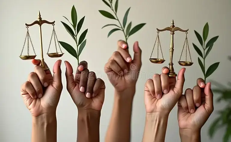 maini-diverse-inand-ramuri-de-mslin-i-cantare-ale-justiiei-pentru-pace-egalitate-420054678
